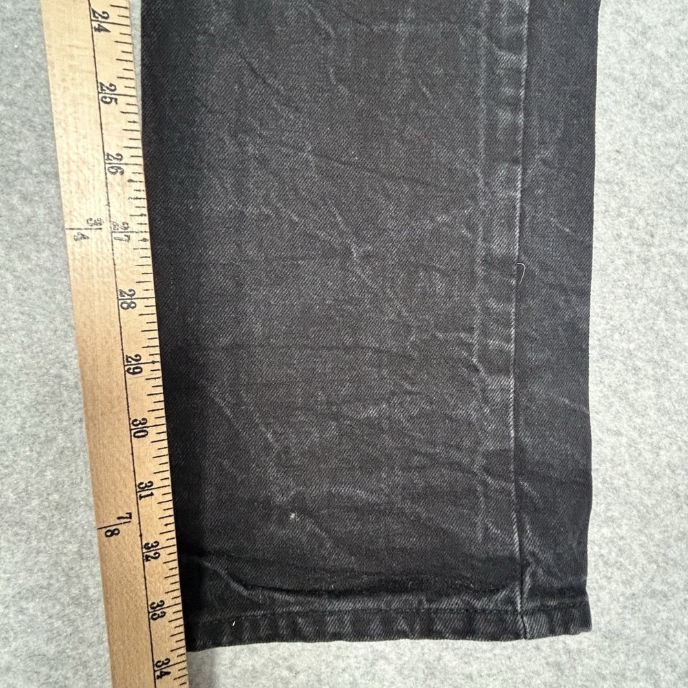 Free World Night‎ Train Black Jeans Mens 38x34 Regular Fit Denim Pants - Picture 7 of 8